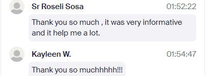 Roseli + Kayleen Feedback 1